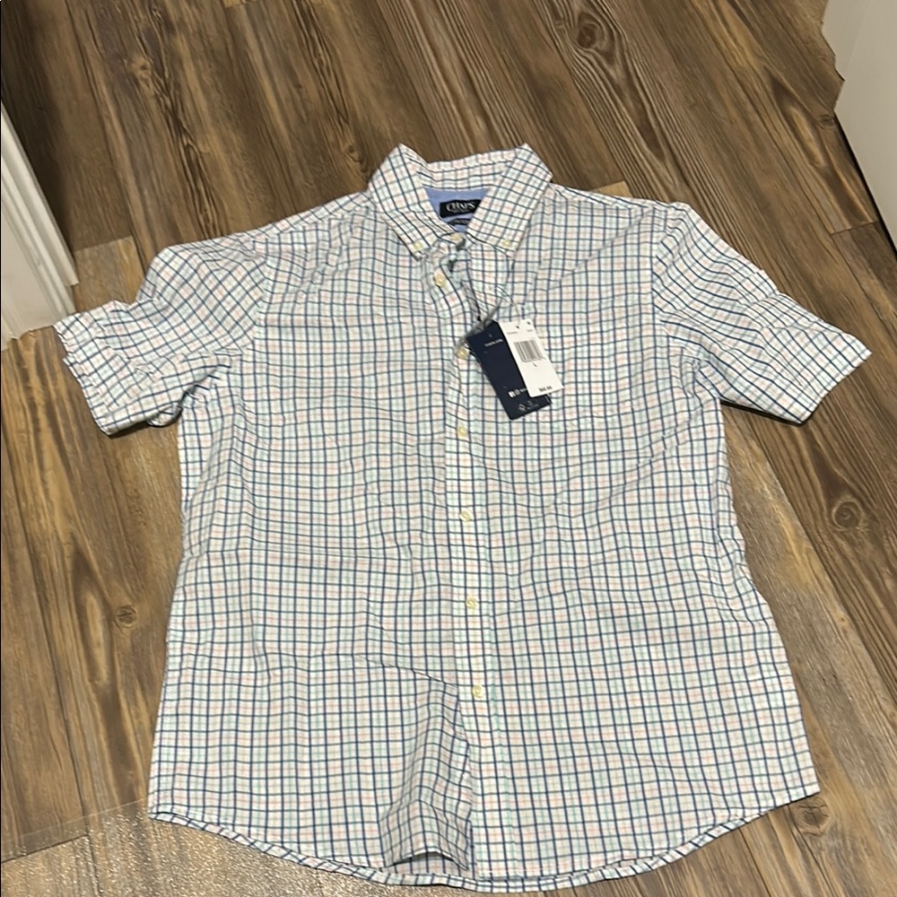 J.Crew Plaid Short Sleeve Shirt